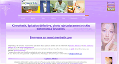 Desktop Screenshot of kinesthetik.com
